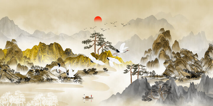 山水畫