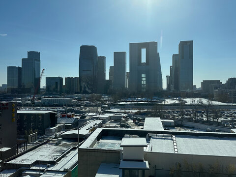 北京雪景