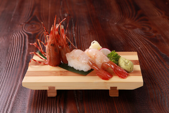 牡丹虾寿司