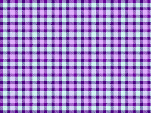 紫蓝色格子布纹花纹图案