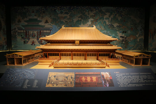 瞿昙寺模型