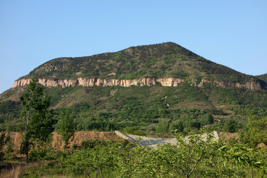 沂蒙山区岱崮地貌