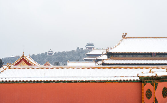 故宫雪景