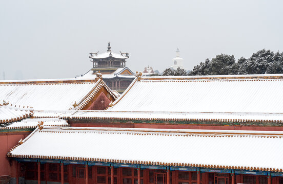 故宫雪景