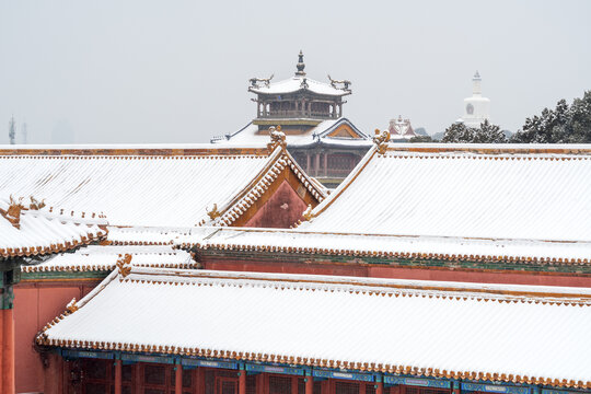 故宫雪景