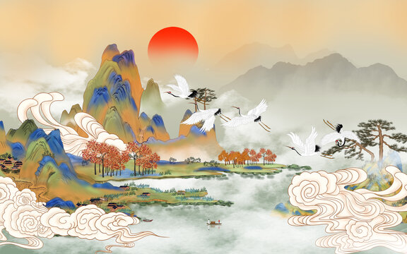 山水畫