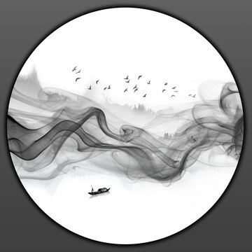 水墨畫