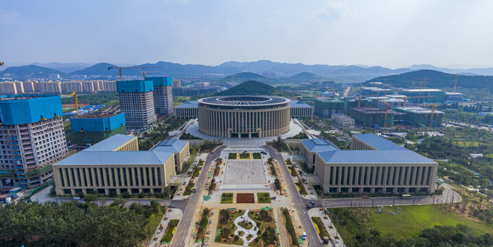 国家超级计算济南中心航拍全景