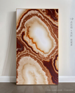 精美大理石底紋抽象畫(huà)