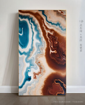 現(xiàn)代藝術(shù)畫抽象大理石