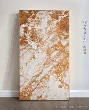 玄關(guān)大理石背景墻抽象畫