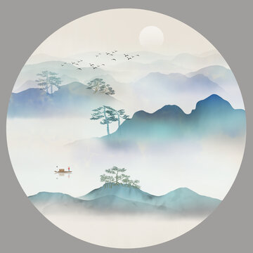 青綠山水