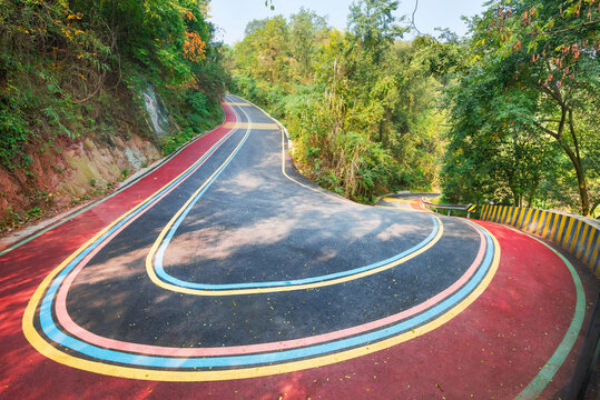 彭州丹景山旅游公路