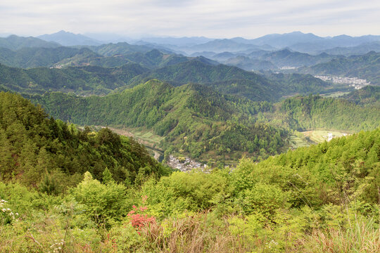 春天的皖南山区