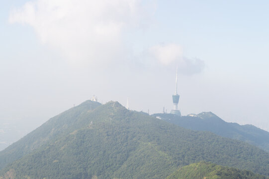 山顶风光原片直出