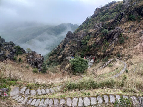 登山道原片直出