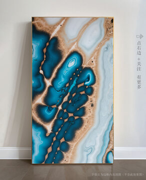 瓷磚大理石抽象裝飾畫(huà)