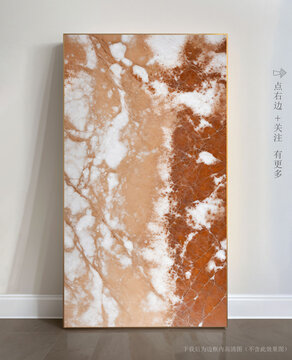 客廳大理石紋玄關(guān)背景墻