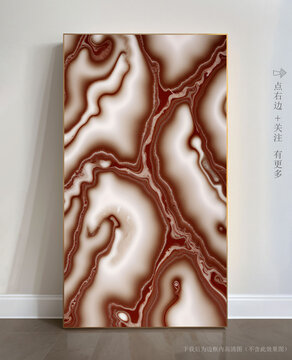 精美大理石底紋抽象畫(huà)