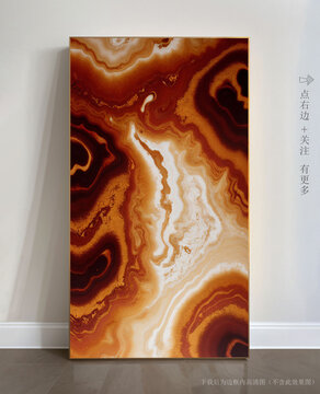 精美大理石底紋抽象畫(huà)