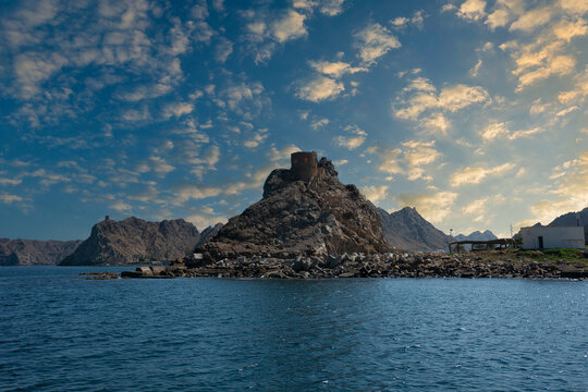 马斯喀特阿曼湾风景