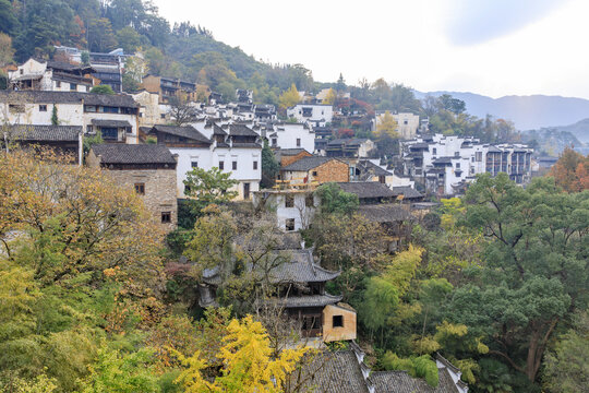 秋日婺源篁岭