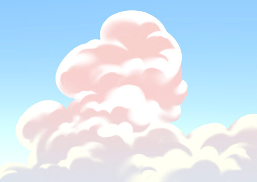 云朵装饰画