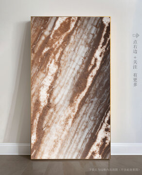 奢華大理石紋玄關(guān)背景墻