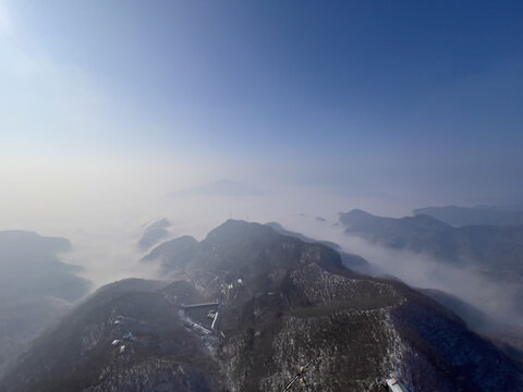 云台山云海雪景