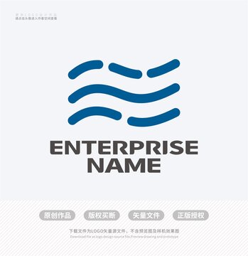 水务公司LOGO标志设计