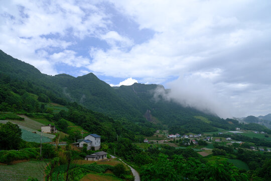 湖北宜昌长阳清江画廊自然风光