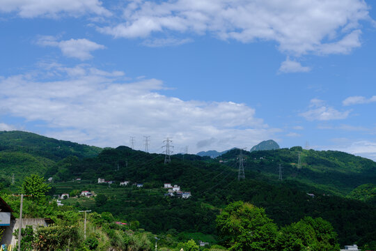 湖北宜昌长阳清江画廊自然风光