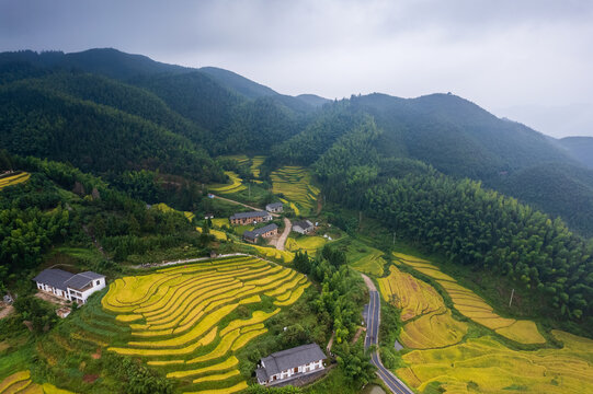 上堡梯田风光