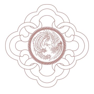 鳳凰包裝圖案