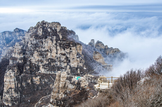 白石山云海奇观