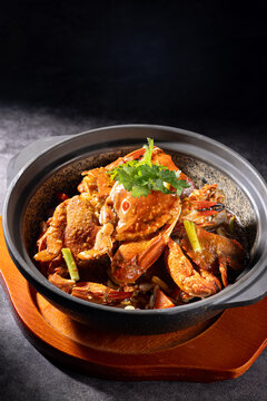 马来酱焗螃蟹