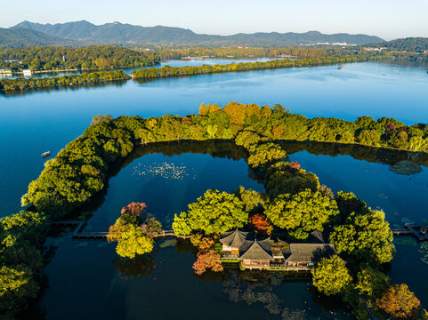 杭州西湖小瀛洲