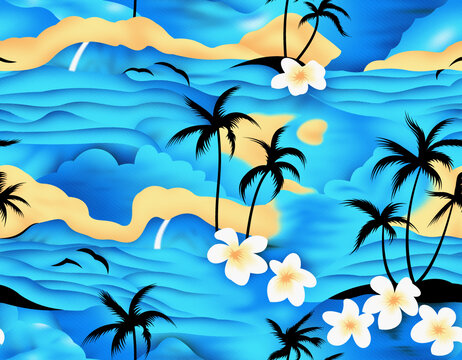 熱帶花型