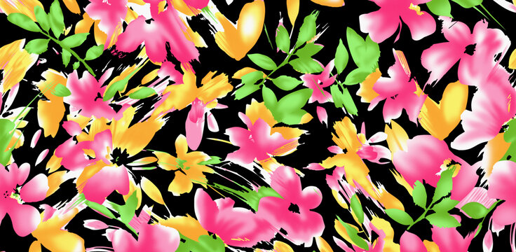 女裝花卉花型
