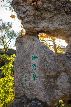 留园假山