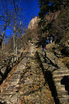 黄山登山路