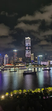 上海黄浦江夜景