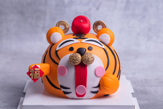 3D萌虎蛋糕