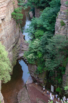 龙潭大峡谷