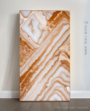 精美大理石底紋抽象畫(huà)