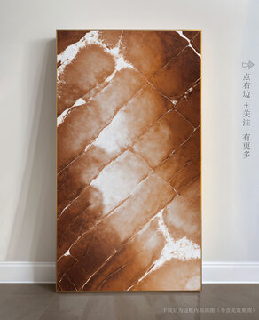 唯美條紋藝術(shù)畫大理石