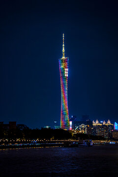 广州塔夜景