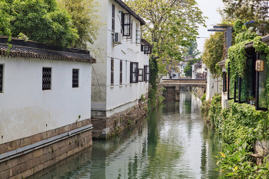 苏州平江路水巷