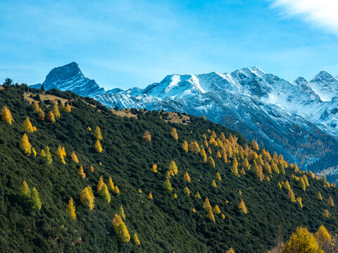 雅拉雪山风光