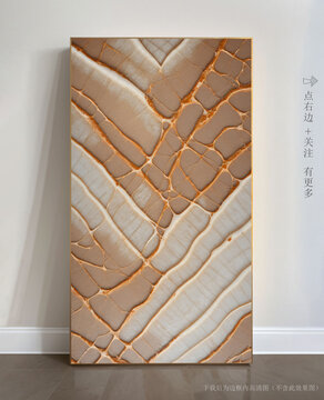石紋抽象大理石掛畫(huà)